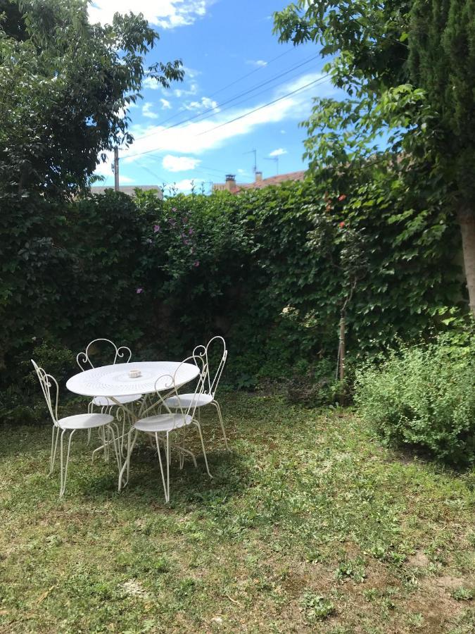 Location Studio Meuble Avec Jardin Sorgues Dış mekan fotoğraf
